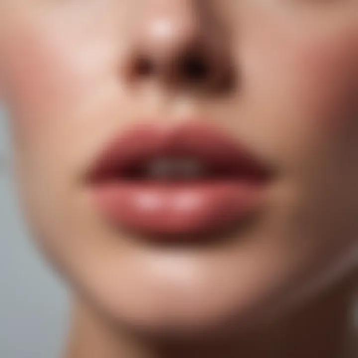 Application Technique for Clear Lip Gloss