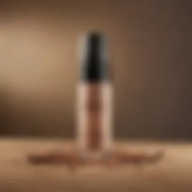 Display of Bare Naturals Foundation packaging