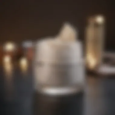 Top Recommended Face Creams Collection of top-rated face creams arranged aesthetically