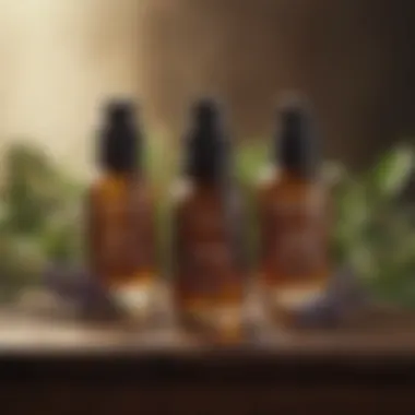 Essential oils packed with nutrients for hair health