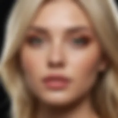 Blonde hair product for color preservation