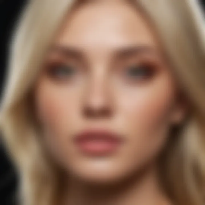 Blonde hair product for color preservation