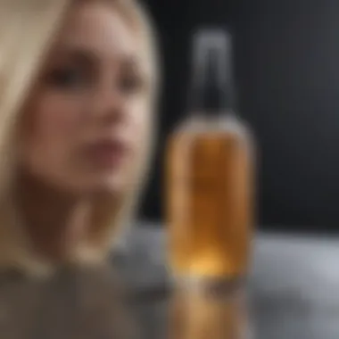 Hydrating Elixir for Blonde Locks Blonde hair care product for hydration