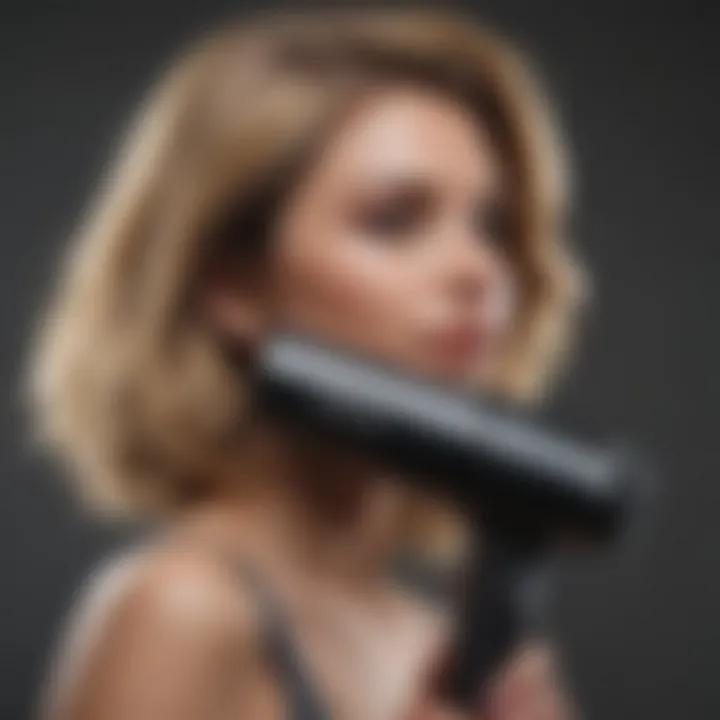 Blow dryer for styling hair