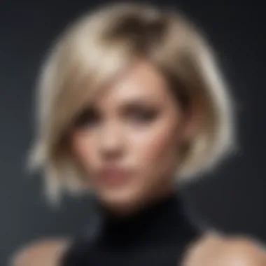 Bold Asymmetrical Crop Hairstyle