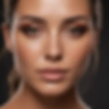 Flawless Bronzer Application on Radiant Skin Bronzer application on flawless skin