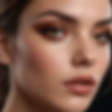 Seasonal inspired eyeshadow looks perfect for brown eyes