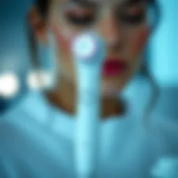 Innovative Clarisonic cleansing device showcasing advanced technology