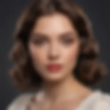 Vintage Waves for Timeless Chic Classic Medium Hairdo with Vintage-Inspired Waves