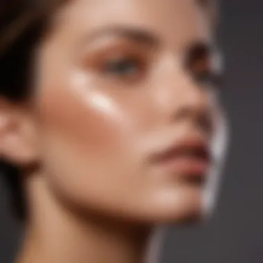 Close-up of Laura Mercier radiant tinted moisturizer texture