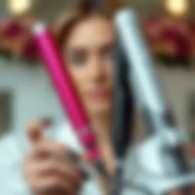 Comparison of traditional curling tools and ironing machines