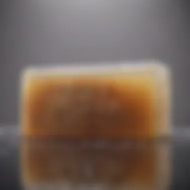 Visual representation of key ingredients in face soaps