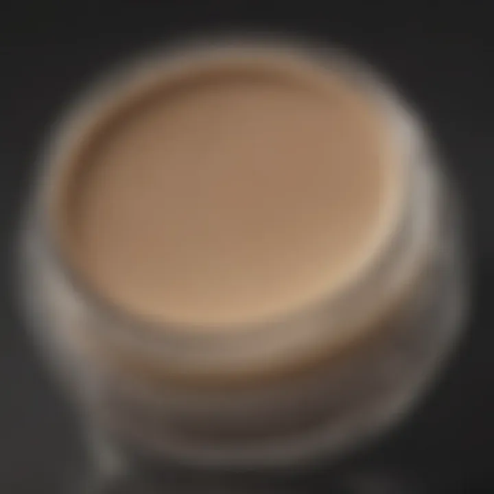 Ingredients list highlighting key components of effective concealers