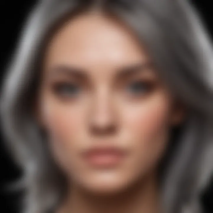 Sophisticated hair coloring products for gray coverage