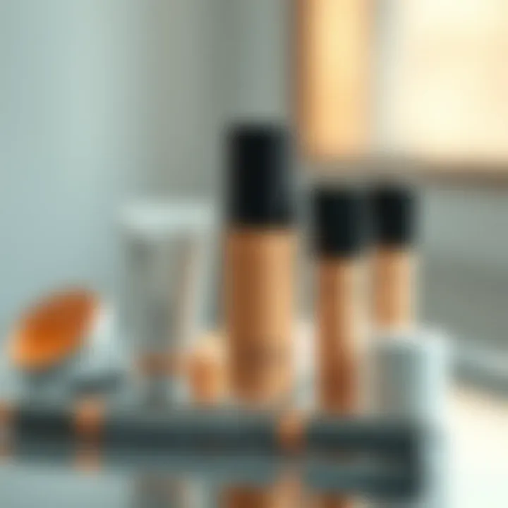 Selecting the Right Concealer Products Compilation of concealer products with different finishes