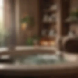 A serene spa environment showcasing Biotec facial equipment