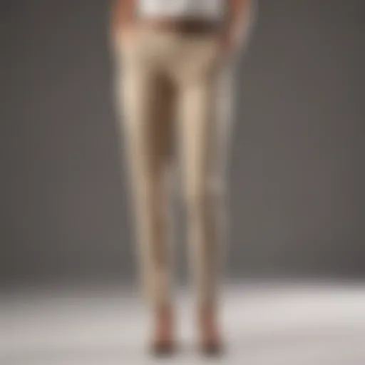 Elegant Chino Pants in Soft Beige