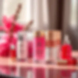 An array of Essence Skincare Boosting Treatments showcasing vibrant formulations.