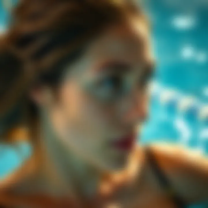 Post-swim hair care routine