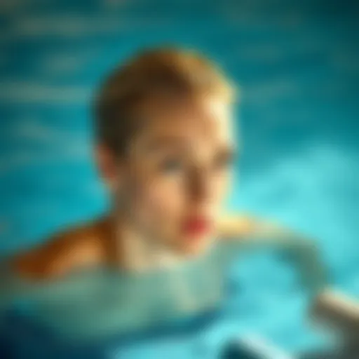 Protective hair care products for swimmers