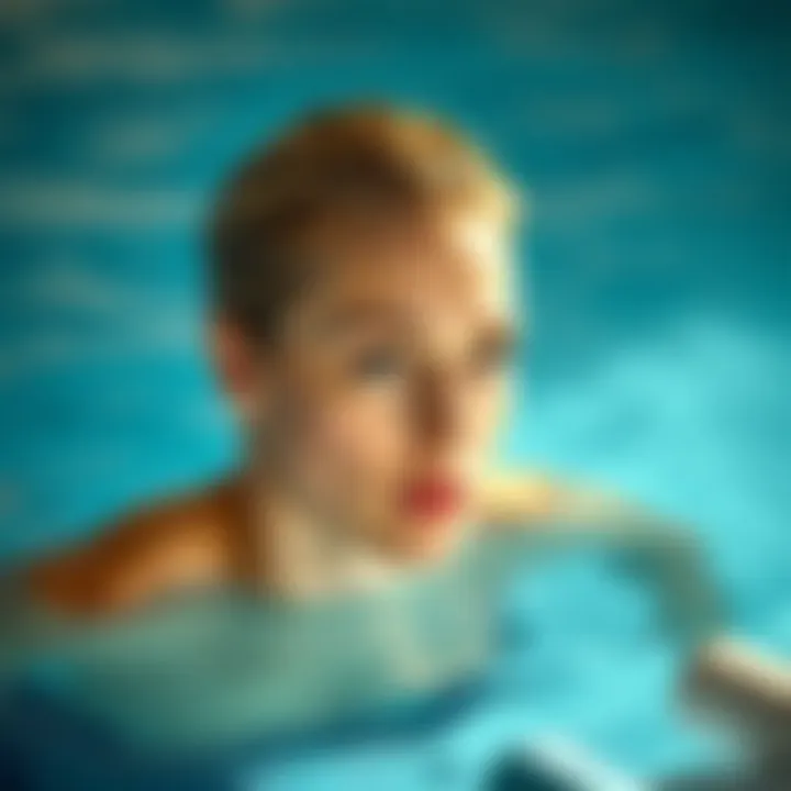 Protective hair care products for swimmers