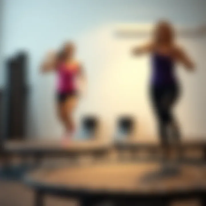 Rebounding vs Traditional Exercise Equipment Comparison chart of rebounders versus traditional exercise equipment