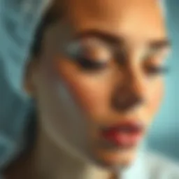 Vibrant skin after a chemical peel treatment