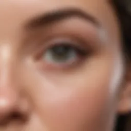 Close-up of natural ingredients for black pimple treatment