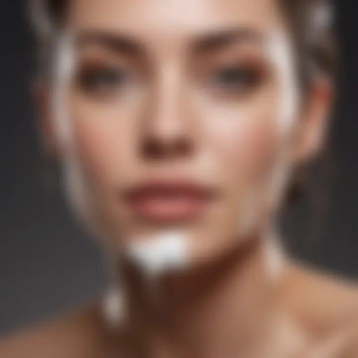 Luxurious cream texture for revitalizing dry skin