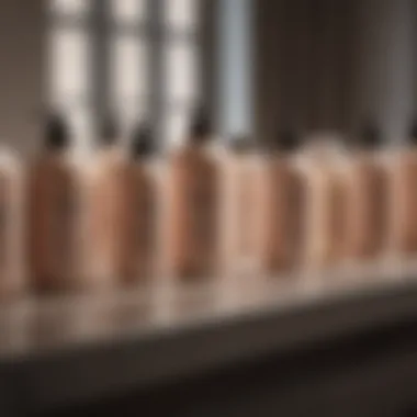 An array of restorative conditioner bottles showcasing different formulations.