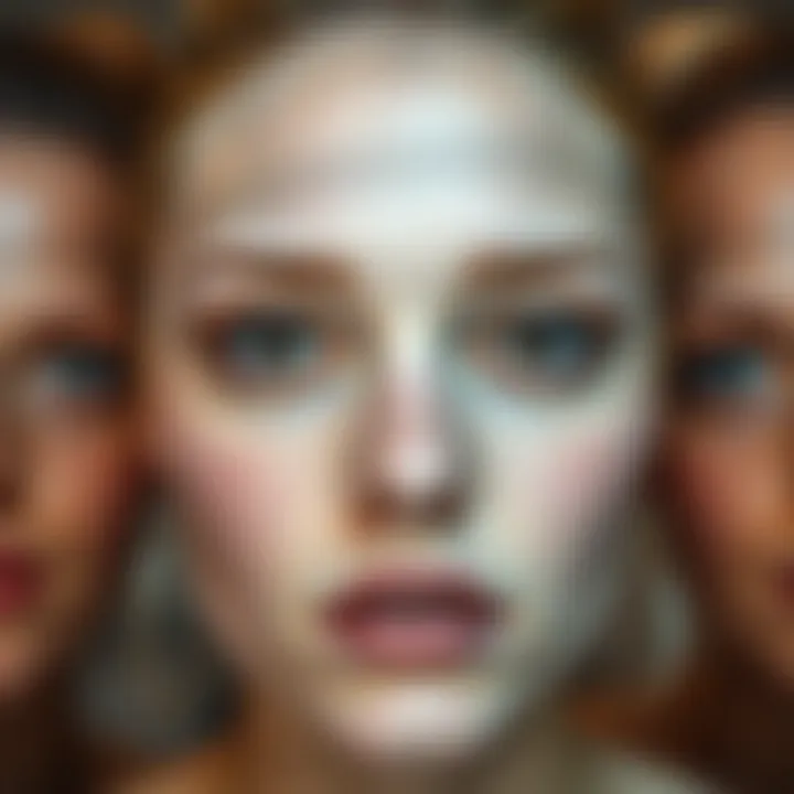 Visual representation of different skin types