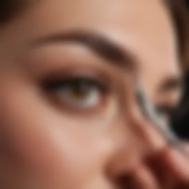Maintenance for Longevity of Your Eyebrow Scissors Maintenance tips for eyebrow scissors in a stylish setting