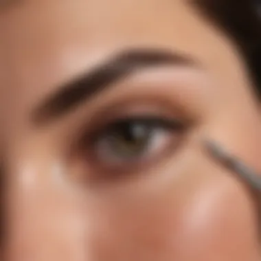 Essential Tools for Eyebrow Grooming Display of eyebrow shaping tools including Ulta scissors