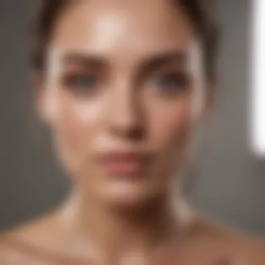 Achieving Radiant Skin Glow Radiant Skin Glow Achieved with Exfoliator