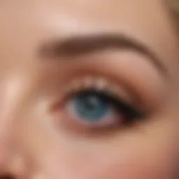 A close-up of elegant eyeliners suitable for blue eyes and blonde hair.