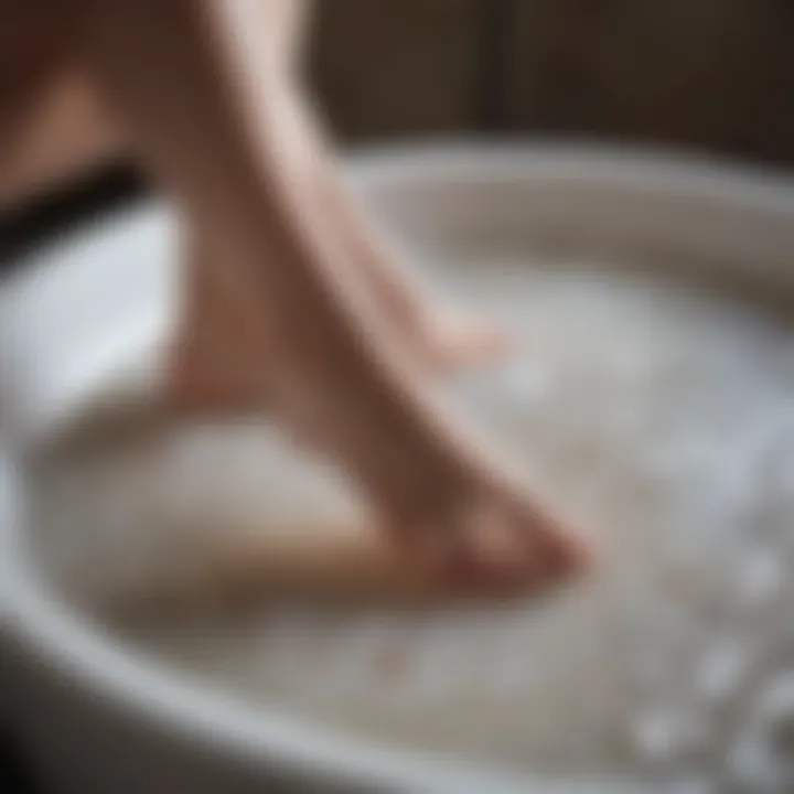 Foot Soaking Treatment