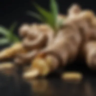 Fresh ginger root