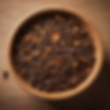 Aromatic Cloves in a Wooden Bowl