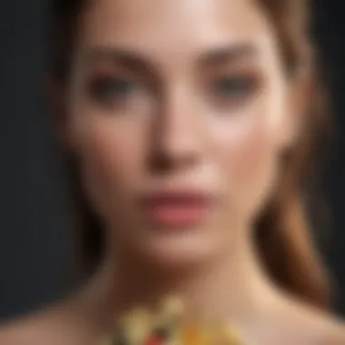 Nutrient-Rich Diet for Clear Skin Healthy diet promoting clear and radiant skin