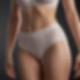 Comparison of various period underwear brands showcasing absorption capacity