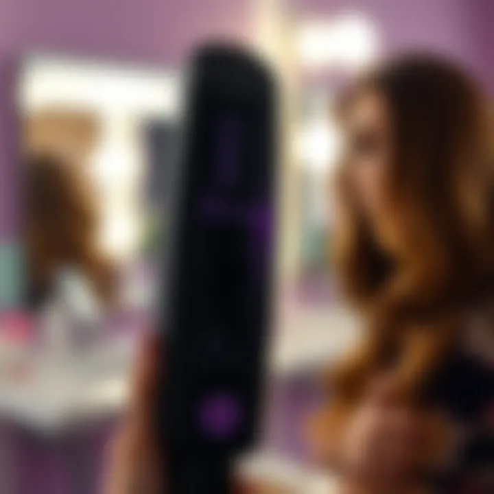 Innovative ironing machine for hair styling