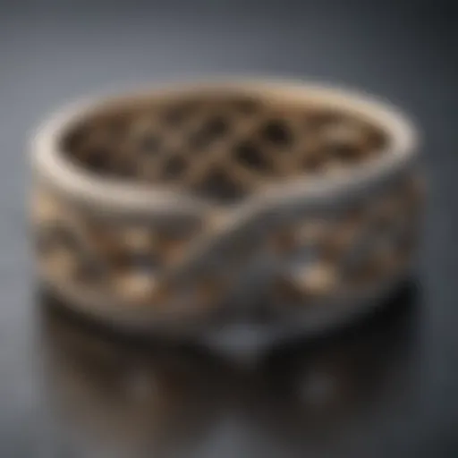 Intricate Celtic Knot Wedding Band Tattoo Design