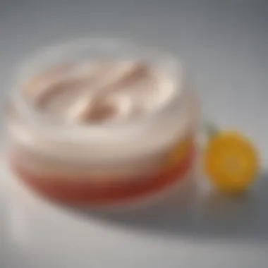 Key Ingredients Overview Illustration showcasing key ingredients in stretch mark creams