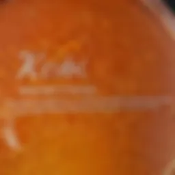 Close-up view of Kiehl's Vitamin C Concentrate showcasing its rich texture