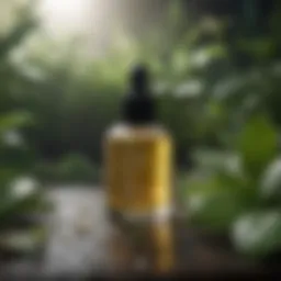 Luxurious botanical extract essence