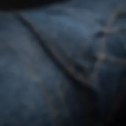 Luxurious Denim Fabric Texture