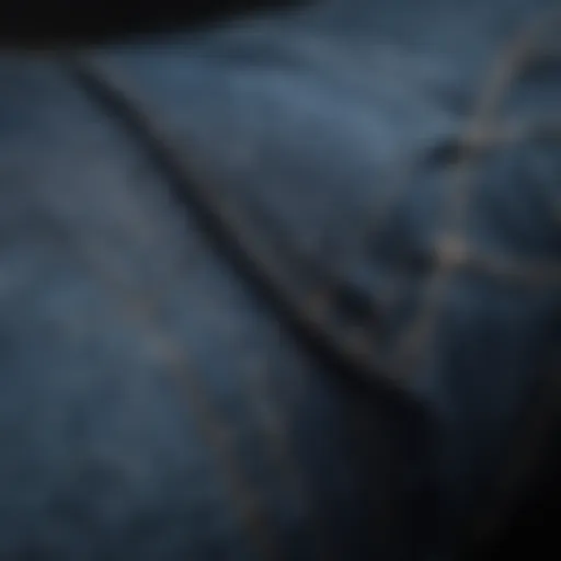 Luxurious Denim Fabric Texture