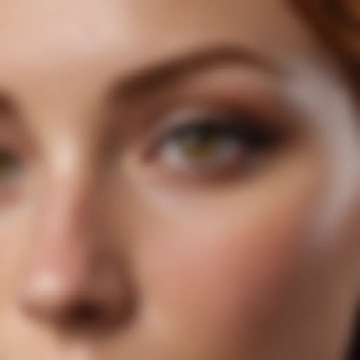 Eye makeup techniques for red-haired individuals