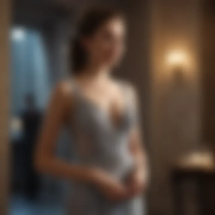 Classy evening gown for a formal event