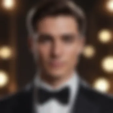 Elegant Black Tie Attire Elegant black tie attire for a formal party